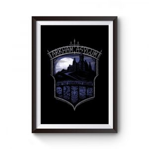 Arkham Asylum Premium Matte Poster