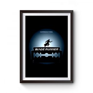 BLADE RUNNER Harrison Ford Movie Poster Premium Matte Poster