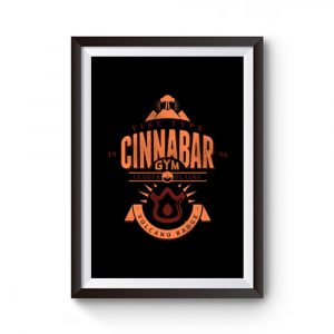 Cinnabar Gym Premium Matte Poster