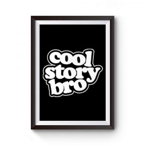 Cool Story bro Premium Matte Poster