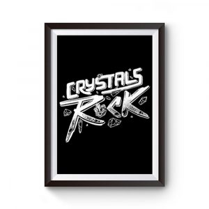 Crystals ROCK Premium Matte Poster