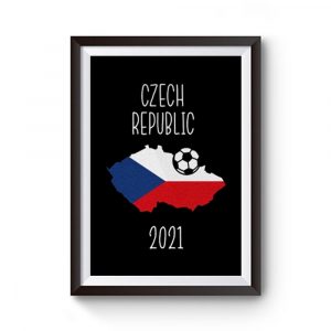 Czech Rublic Euro 2021 Premium Matte Poster