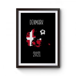 Denmark Euro 2021 Premium Matte Poster