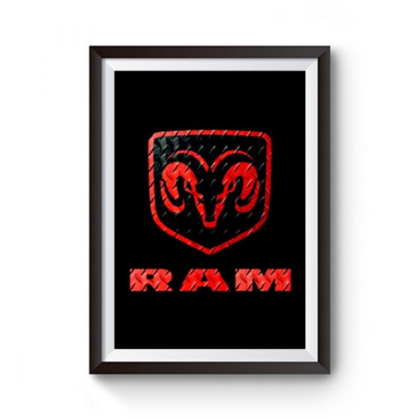 Dodge Ram Decal Graphic Premium Matte Poster