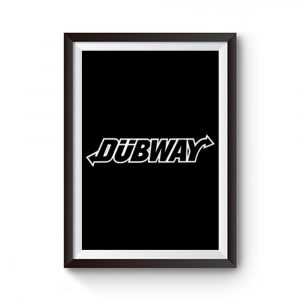 Dubway Logo Premium Matte Poster