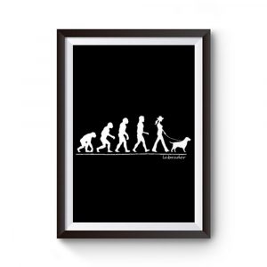 Evolution of Man Premium Matte Poster