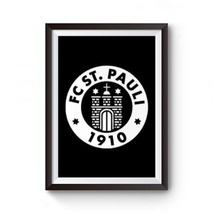 FC St Pauli Crest Premium Matte Poster
