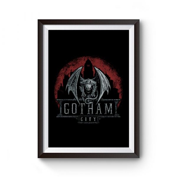 Gargoyle of Gotham Premium Matte Poster