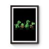 Green Scaly Road Premium Matte Poster