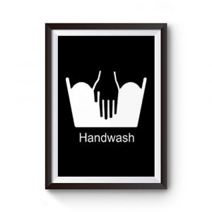 Handwash Logo Premium Matte Poster