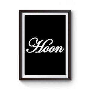 Hoon Logo Premium Matte Poster