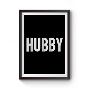 Hubby Wifey Premium Matte Poster