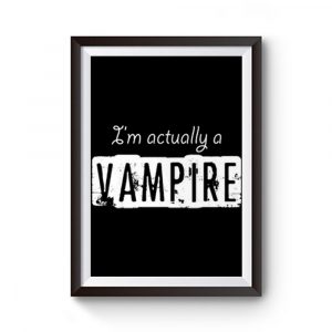 Ich Eigentlich Ein Vampir Premium Matte Poster