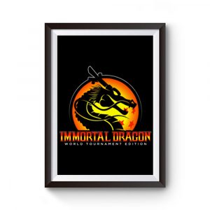 Immortal Dragon Premium Matte Poster