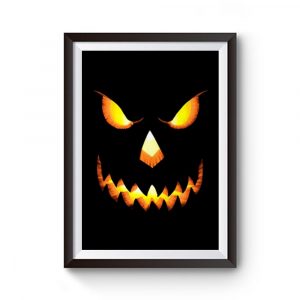 Jack o Lantern Halloween Premium Matte Poster