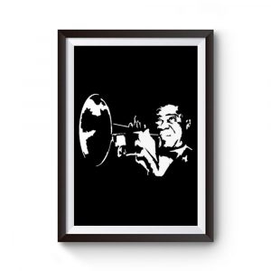 Louis Armstrong Style Premium Matte Poster