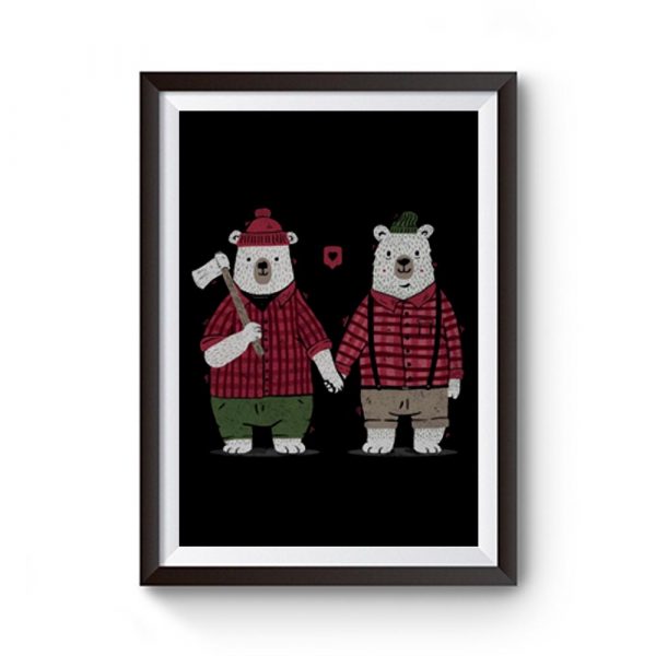 My bear valentine Premium Matte Poster