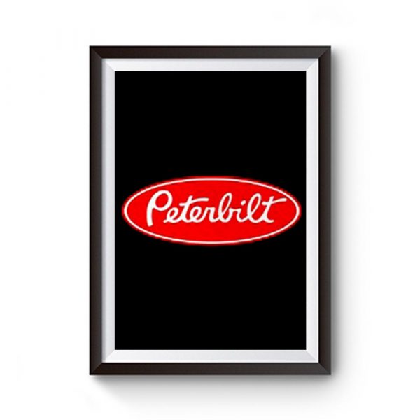 New Peterbilt Truck Racing Premium Matte Poster