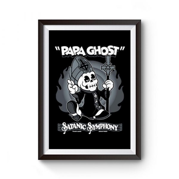 Papa Ghost Premium Matte Poster
