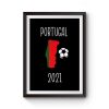 Portugal Euro 2021 Premium Matte Poster