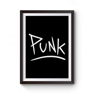 Punk Mens Premium Matte Poster