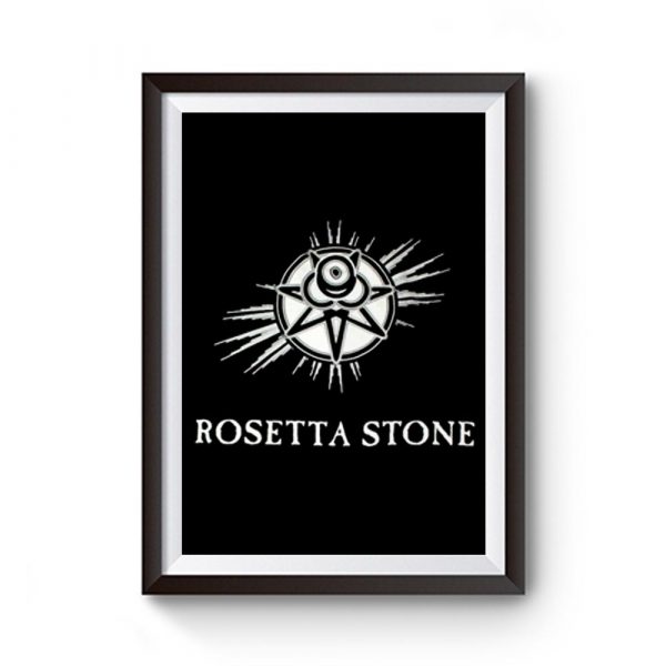 ROSETTA STONE EPITOME EP BLACK Premium Matte Poster