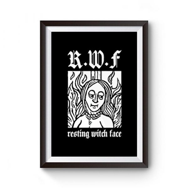 Resting Witch Face Premium Matte Poster