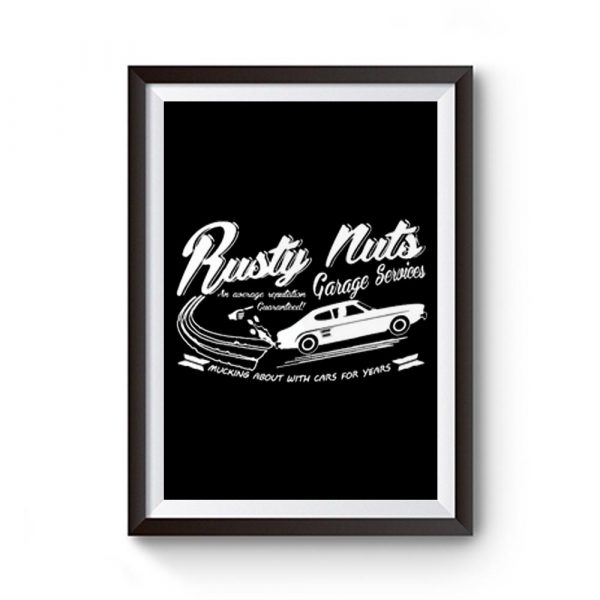 Rusty Nuts Garage Services Premium Matte Poster