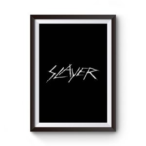 Slayer Band Logo Premium Matte Poster