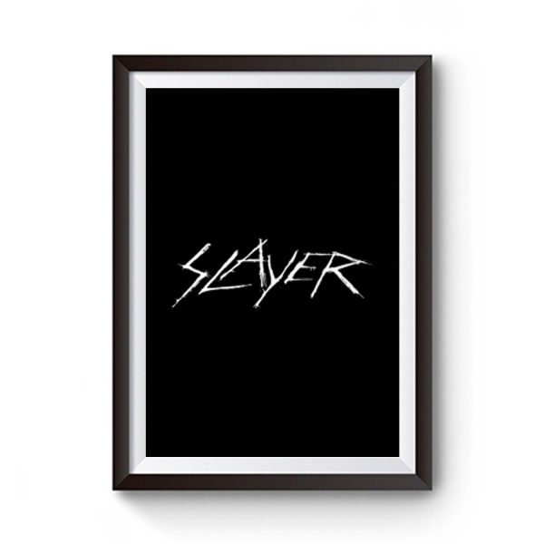 Slayer Band Logo Premium Matte Poster
