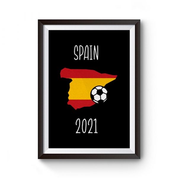 Spain Euro 2021 Premium Matte Poster