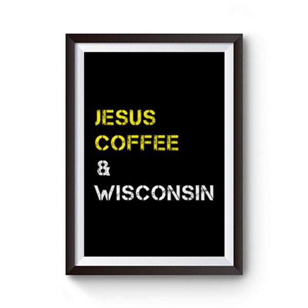 State Of Wisconsin Premium Matte Poster