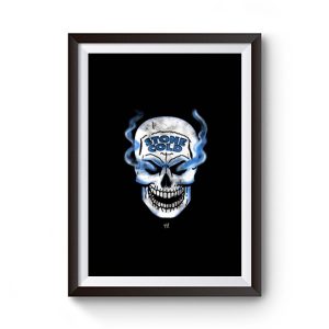 Stone Cold Steve Austin Smoking Skull Premium Matte Poster