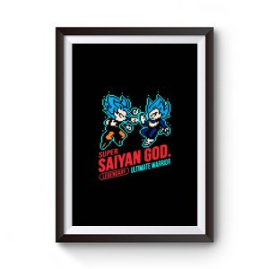 Super Saiyan God Premium Matte Poster