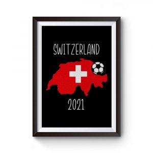 Switzerland Euro 2021 Premium Matte Poster
