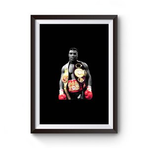 The Champ Tyson Boxing Creed Hip Hop Rap Mma Legend Mike 2pac Premium Matte Poster