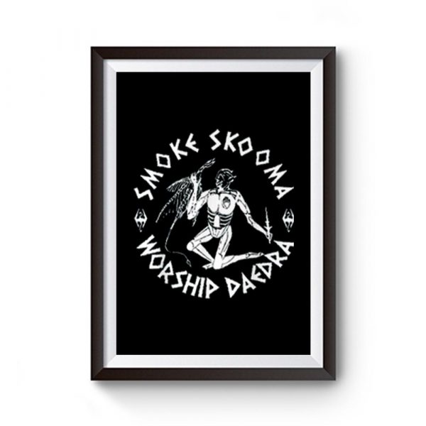 The Elder Scrolls Smoke Skooma Worship Daedra Moon Premium Matte Poster