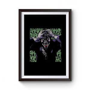 The Joker Insanity Batman Dc Comics Premium Matte Poster