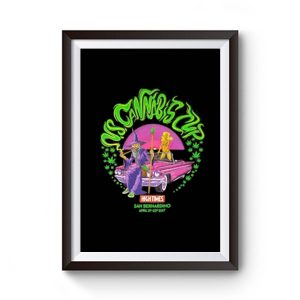 US Cannabis Cup Weed Wizard April 2017 Premium Matte Poster