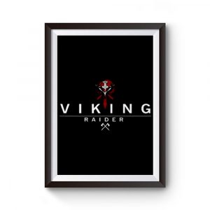 Viking Raider Premium Matte Poster