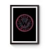 Weezer Logo Retro Rock Music Premium Matte Poster
