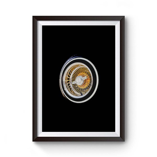 Wheels Roll Racing Premium Matte Poster