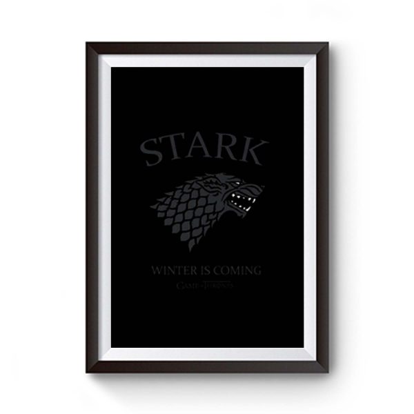 Winter Coming Stark Premium Matte Poster