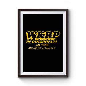 Wkrp In Cincinnati More Music Less Nessman Premium Matte Poster