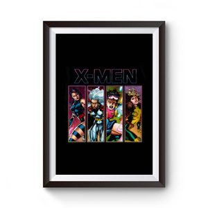 X Men 90s X Ladies Premium Matte Poster