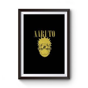 Yellow Naruto Shippuden Anime Premium Matte Poster