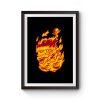 flame of santa Premium Matte Poster