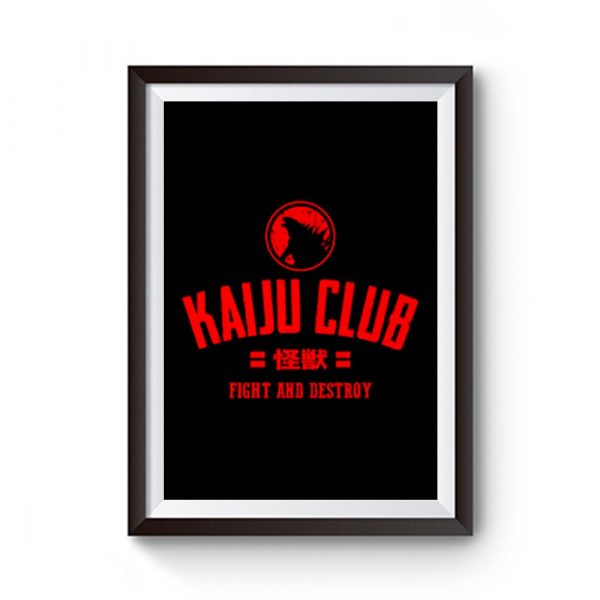 kaiju club Premium Matte Poster